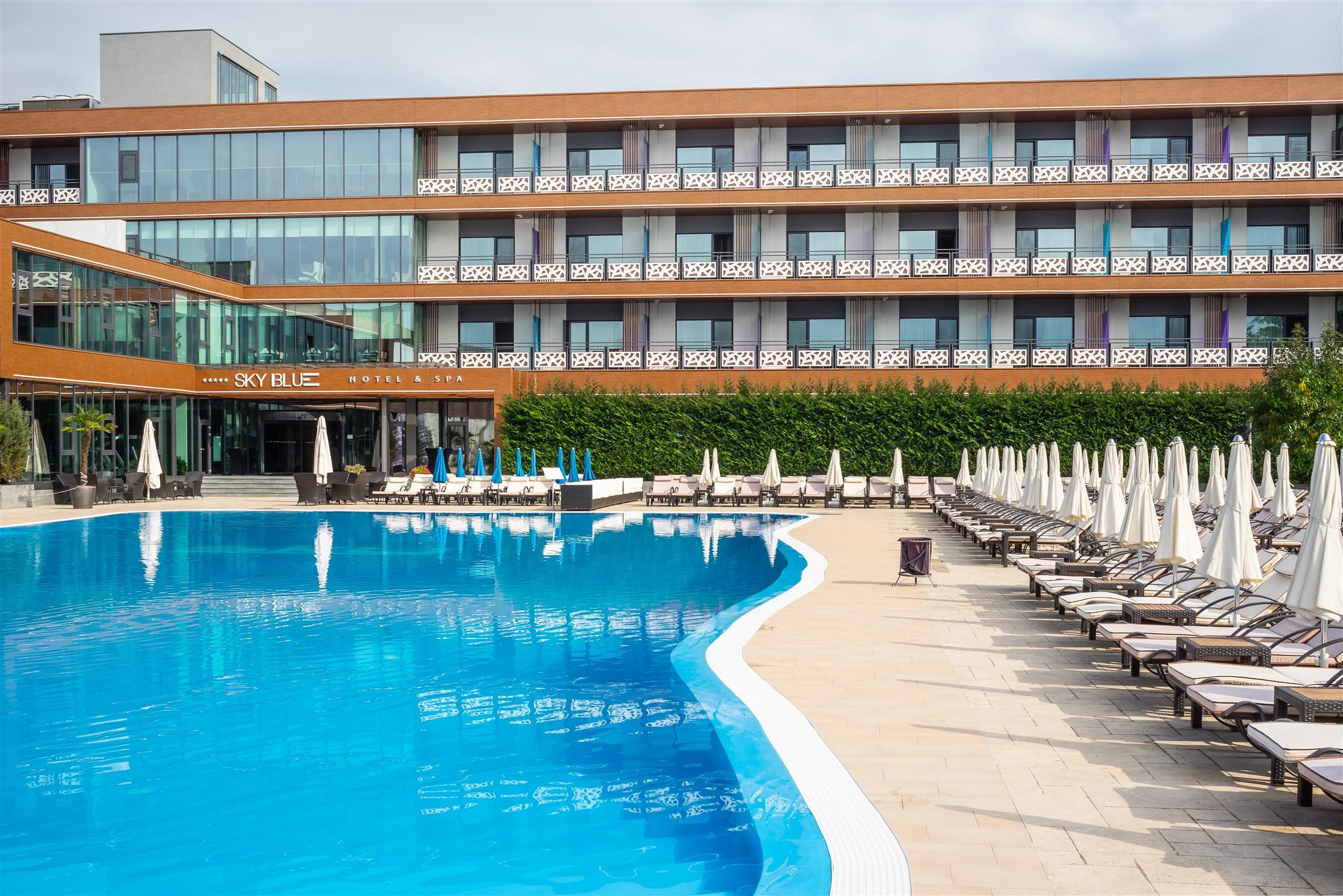 Sky Blue Hotel & Spa Paulesti  Zewnętrze zdjęcie