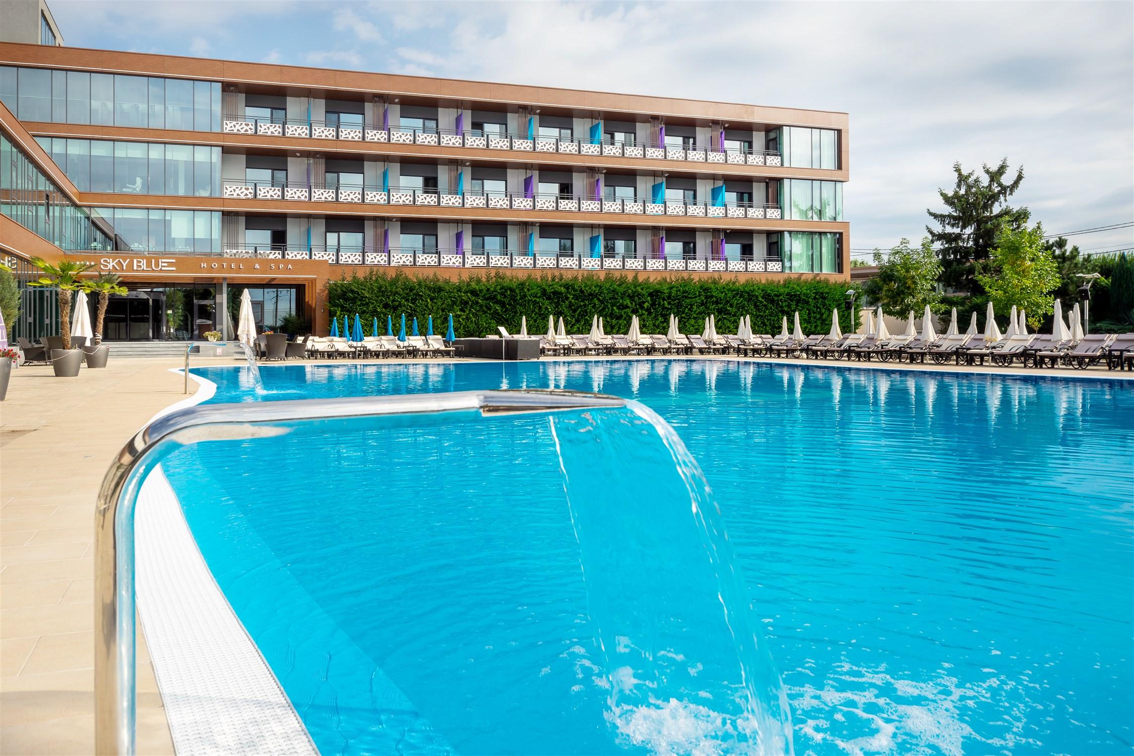 Sky Blue Hotel & Spa Paulesti  Zewnętrze zdjęcie