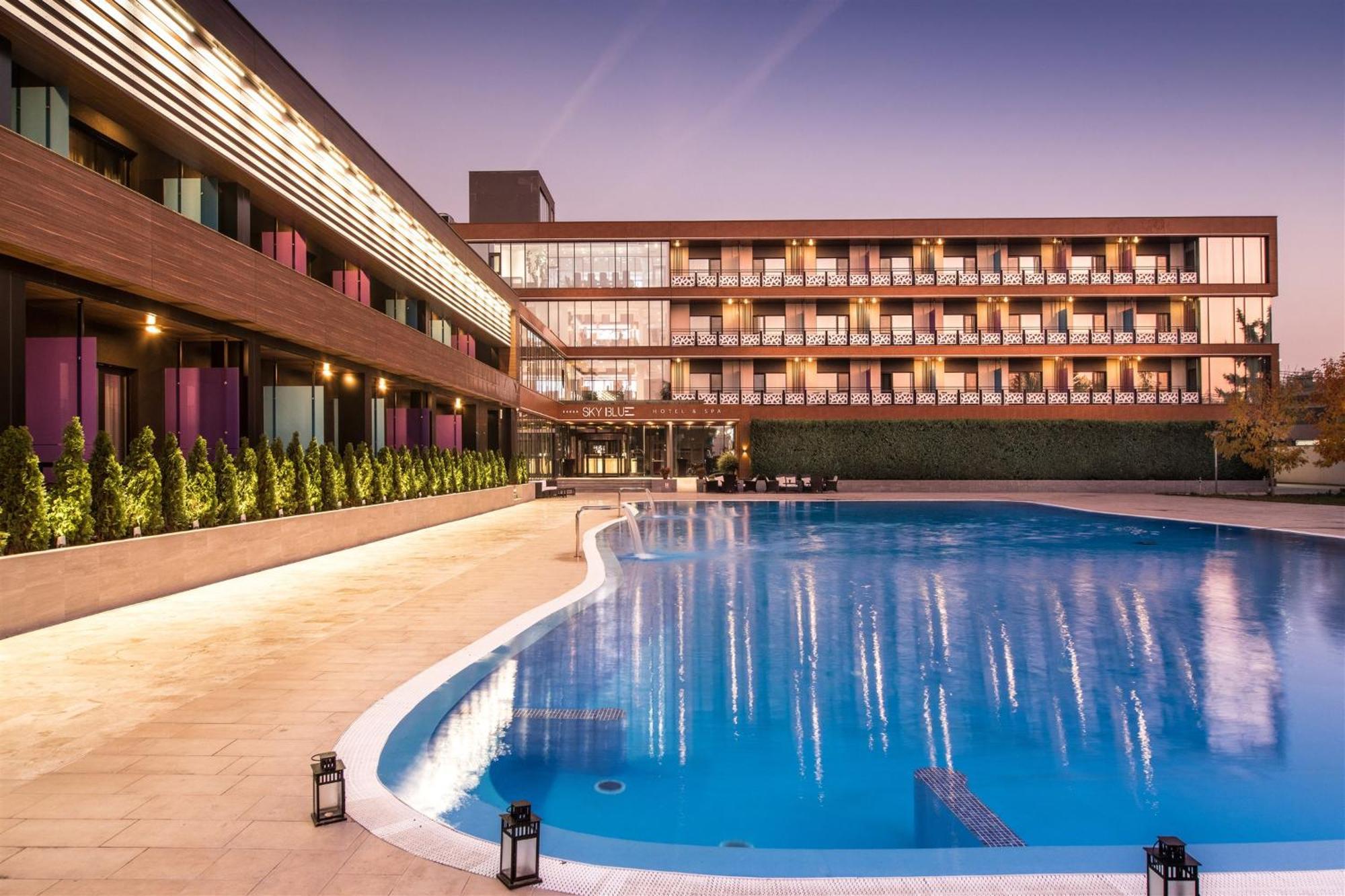 Sky Blue Hotel & Spa Paulesti  Zewnętrze zdjęcie